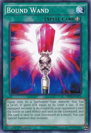 Bound Wand (BP03-EN175) - Battle Pack 3: Monster League 1st Edition Battle Pack 3: Monster League Yugioh Single  Squirtle Squad Card Shop.