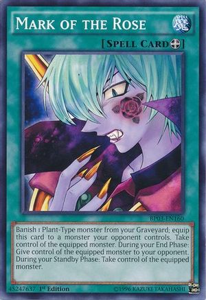 Mark of the Rose (BP03-EN160) - Battle Pack 3: Monster League 1st Edition Battle Pack 3: Monster League Yugioh Single  Squirtle Squad Card Shop.