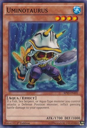 Uminotaurus (BP03-EN101) - Battle Pack 3: Monster League 1st Edition Battle Pack 3: Monster League Yugioh Single  Squirtle Squad Card Shop.