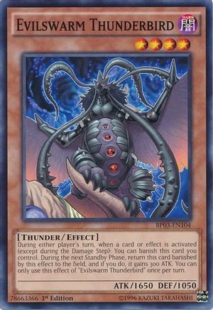 Evilswarm Thunderbird (BP03-EN104) - Battle Pack 3: Monster League 1st Edition Battle Pack 3: Monster League Yugioh Single  Squirtle Squad Card Shop.