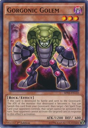 Gorgonic Golem (BP03-EN110) - Battle Pack 3: Monster League 1st Edition Battle Pack 3: Monster League Yugioh Single  Squirtle Squad Card Shop.