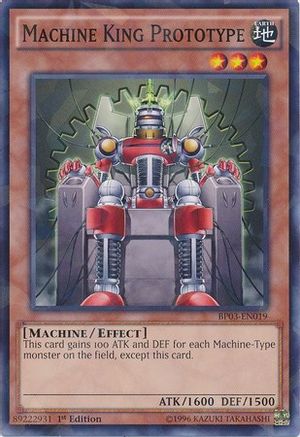Machine King Prototype (Shatterfoil) (BP03-EN019) - Battle Pack 3: Monster League 1st Edition Battle Pack 3: Monster League Yugioh Single  Squirtle Squad Card Shop.