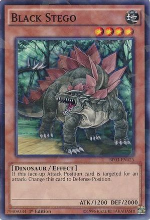 Black Stego (Shatterfoil) (BP03-EN025) - Battle Pack 3: Monster League 1st Edition Battle Pack 3: Monster League Yugioh Single  Squirtle Squad Card Shop.