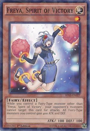 Freya, Spirit of Victory (Shatterfoil) (BP03-EN027) - Battle Pack 3: Monster League 1st Edition Battle Pack 3: Monster League Yugioh Single  Squirtle Squad Card Shop.