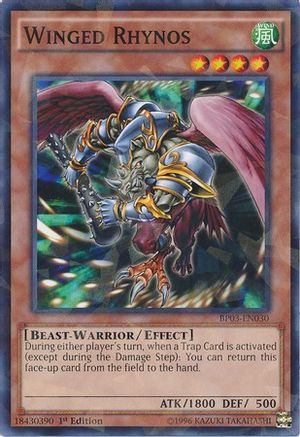 Winged Rhynos (Shatterfoil) (BP03-EN030) - Battle Pack 3: Monster League 1st Edition Battle Pack 3: Monster League Yugioh Single  Squirtle Squad Card Shop.