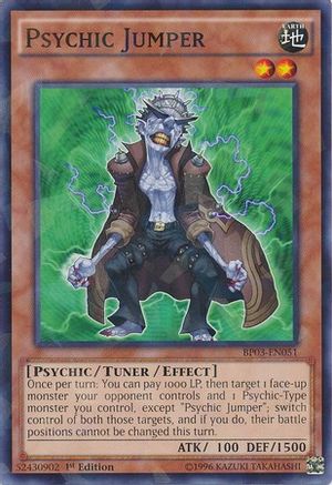 Psychic Jumper (Shatterfoil) (BP03-EN051) - Battle Pack 3: Monster League 1st Edition Battle Pack 3: Monster League Yugioh Single  Squirtle Squad Card Shop.