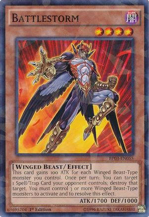 Battlestorm (Shatterfoil) (BP03-EN055) - Battle Pack 3: Monster League 1st Edition Battle Pack 3: Monster League Yugioh Single  Squirtle Squad Card Shop.