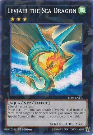 Leviair the Sea Dragon (Shatterfoil) (BP03-EN117) - Battle Pack 3: Monster League 1st Edition Battle Pack 3: Monster League Yugioh Single  Squirtle Squad Card Shop.