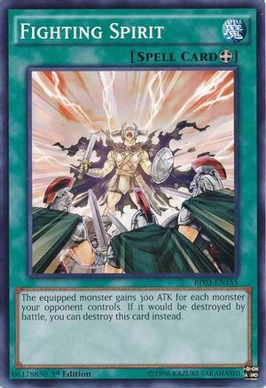 Fighting Spirit (BP03-EN155) - Battle Pack 3: Monster League 1st Edition Battle Pack 3: Monster League Yugioh Single  Squirtle Squad Card Shop.