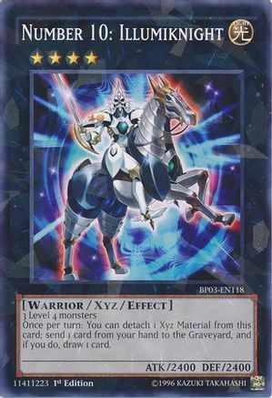 Number 10: Illumiknight (Shatterfoil) (BP03-EN118) - Battle Pack 3: Monster League 1st Edition Battle Pack 3: Monster League Yugioh Single  Squirtle Squad Card Shop.