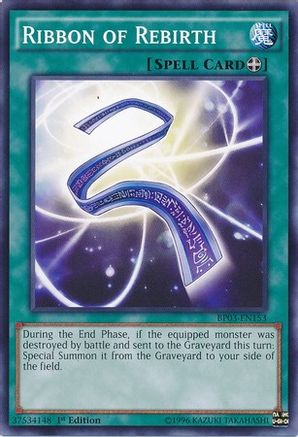 Ribbon of Rebirth (BP03-EN153) - Battle Pack 3: Monster League 1st Edition Battle Pack 3: Monster League Yugioh Single  Squirtle Squad Card Shop.