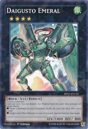 Daigusto Emeral (Shatterfoil) (BP03-EN122) - Battle Pack 3: Monster League 1st Edition Battle Pack 3: Monster League Yugioh Single  Squirtle Squad Card Shop.