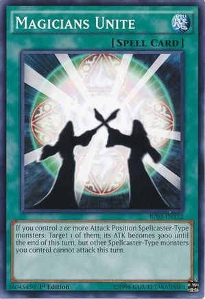 Magicians Unite (BP03-EN152) - Battle Pack 3: Monster League 1st Edition Battle Pack 3: Monster League Yugioh Single  Squirtle Squad Card Shop.