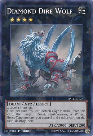 Diamond Dire Wolf (Shatterfoil) (BP03-EN127) - Battle Pack 3: Monster League 1st Edition Battle Pack 3: Monster League Yugioh Single  Squirtle Squad Card Shop.