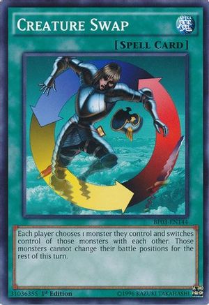 Creature Swap (BP03-EN144) - Battle Pack 3: Monster League 1st Edition Battle Pack 3: Monster League Yugioh Single  Squirtle Squad Card Shop.