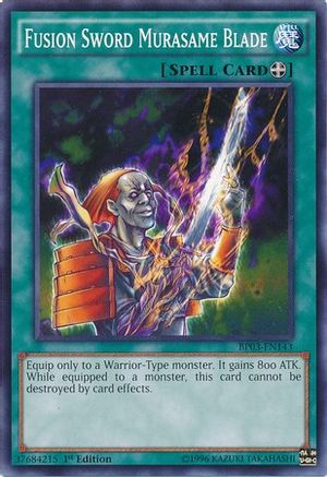 Fusion Sword Murasame Blade (BP03-EN143) - Battle Pack 3: Monster League 1st Edition Battle Pack 3: Monster League Yugioh Single  Squirtle Squad Card Shop.