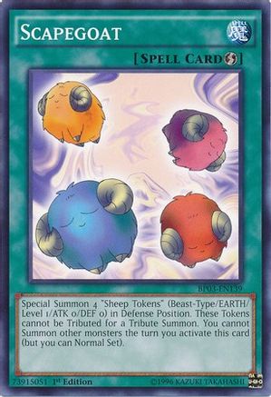 Scapegoat (BP03-EN139) - Battle Pack 3: Monster League 1st Edition Battle Pack 3: Monster League Yugioh Single  Squirtle Squad Card Shop.