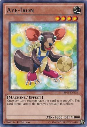 Aye-Iron (BP03-EN103) - Battle Pack 3: Monster League 1st Edition Battle Pack 3: Monster League Yugioh Single  Squirtle Squad Card Shop.