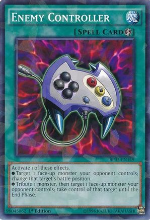 Enemy Controller (Shatterfoil) (BP03-EN149) - Battle Pack 3: Monster League 1st Edition Battle Pack 3: Monster League Yugioh Single  Squirtle Squad Card Shop.