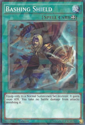 Bashing Shield (Shatterfoil) (BP03-EN186) - Battle Pack 3: Monster League 1st Edition Battle Pack 3: Monster League Yugioh Single  Squirtle Squad Card Shop.