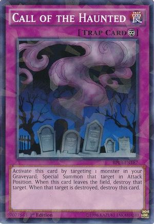 Call of the Haunted (Shatterfoil) (BP03-EN187) - Battle Pack 3: Monster League 1st Edition Battle Pack 3: Monster League Yugioh Single  Squirtle Squad Card Shop.