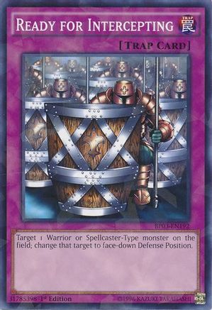Ready for Intercepting (Shatterfoil) (BP03-EN192) - Battle Pack 3: Monster League 1st Edition Battle Pack 3: Monster League Yugioh Single  Squirtle Squad Card Shop.
