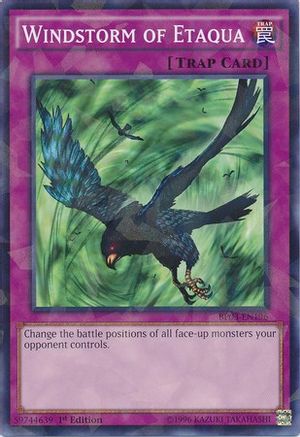 Windstorm of Etaqua (Shatterfoil) (BP03-EN196) - Battle Pack 3: Monster League 1st Edition Battle Pack 3: Monster League Yugioh Single  Squirtle Squad Card Shop.