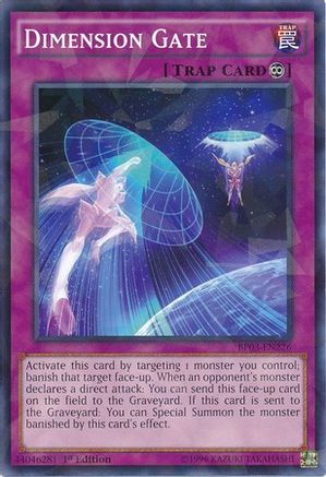 Dimension Gate (Shatterfoil) (BP03-EN226) - Battle Pack 3: Monster League 1st Edition Battle Pack 3: Monster League Yugioh Single  Squirtle Squad Card Shop.