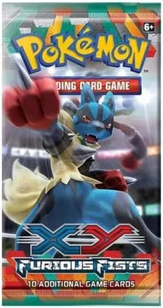 Furious Fists Booster Pack XY - Furious Fists Pokemon Sealed  Squirtle Squad Card Shop.