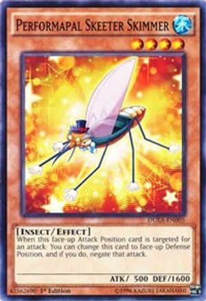 Performapal Skeeter Skimmer (DUEA-EN005) - Duelist Alliance Unlimited Duelist Alliance Yugioh Single  Squirtle Squad Card Shop.