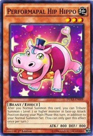 Performapal Hip Hippo (DUEA-EN008) - Duelist Alliance 1st Edition Duelist Alliance Yugioh Single  Squirtle Squad Card Shop.