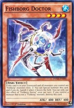 Fishborg Doctor (DUEA-EN096) - Duelist Alliance 1st Edition Duelist Alliance Yugioh Single  Squirtle Squad Card Shop.