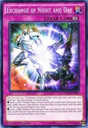 Exchange of Night and Day (DUEA-EN093) - Duelist Alliance 1st Edition Duelist Alliance Yugioh Single  Squirtle Squad Card Shop.
