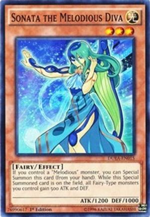 Sonata the Melodious Diva (DUEA-EN015) - Duelist Alliance 1st Edition Duelist Alliance Yugioh Single  Squirtle Squad Card Shop.