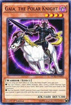 Gaia, the Polar Knight (DUEA-EN090) - Duelist Alliance 1st Edition Duelist Alliance Yugioh Single  Squirtle Squad Card Shop.