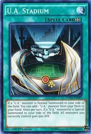 U.A. Stadium (DUEA-EN089) - Duelist Alliance 1st Edition Duelist Alliance Yugioh Single  Squirtle Squad Card Shop.