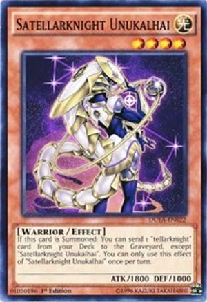 Satellarknight Unukalhai (DUEA-EN022) - Duelist Alliance 1st Edition Duelist Alliance Yugioh Single  Squirtle Squad Card Shop.