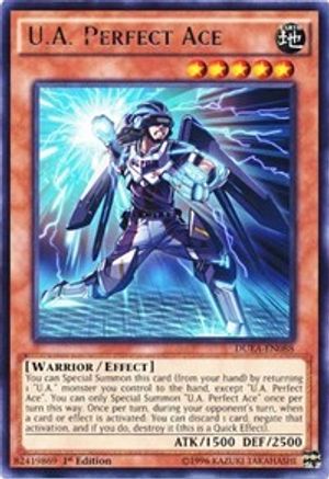U.A. Perfect Ace (DUEA-EN088) - Duelist Alliance Unlimited Duelist Alliance Yugioh Single  Squirtle Squad Card Shop.