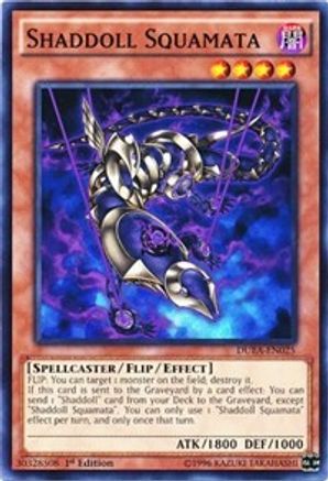 Shaddoll Squamata (DUEA-EN025) - Duelist Alliance 1st Edition Duelist Alliance Yugioh Single  Squirtle Squad Card Shop.