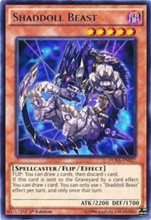 Shaddoll Beast (DUEA-EN027) - Duelist Alliance 1st Edition Duelist Alliance Yugioh Single  Squirtle Squad Card Shop.