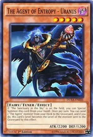 The Agent of Entropy - Uranus (DUEA-EN036) - Duelist Alliance 1st Edition Duelist Alliance Yugioh Single  Squirtle Squad Card Shop.