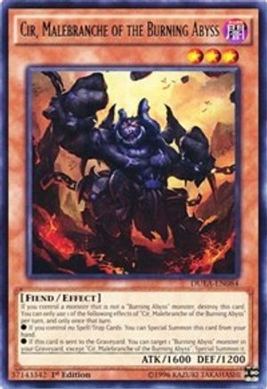 Cir, Malebranche of the Burning Abyss (DUEA-EN084) - Duelist Alliance 1st Edition Duelist Alliance Yugioh Single  Squirtle Squad Card Shop.