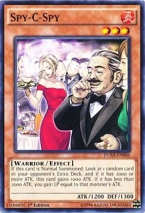 Spy-C-Spy (DUEA-EN046) - Duelist Alliance Unlimited Duelist Alliance Yugioh Single  Squirtle Squad Card Shop.