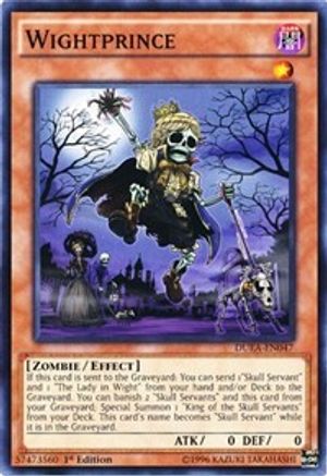 Wightprince (DUEA-EN047) - Duelist Alliance Unlimited Duelist Alliance Yugioh Single  Squirtle Squad Card Shop.