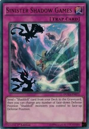 Sinister Shadow Games (DUEA-EN072) - Duelist Alliance Unlimited Duelist Alliance Yugioh Single  Squirtle Squad Card Shop.
