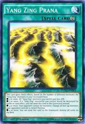 Yang Zing Prana (DUEA-EN062) - Duelist Alliance Unlimited Duelist Alliance Yugioh Single  Squirtle Squad Card Shop.