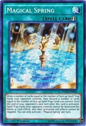 Magical Spring (DUEA-EN065) - Duelist Alliance 1st Edition Duelist Alliance Yugioh Single  Squirtle Squad Card Shop.
