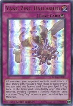 Yang Zing Unleashed (DUEA-ENDE2) - Duelist Alliance: Deluxe Edition Limited Duelist Alliance: Deluxe Edition Yugioh Single  Squirtle Squad Card Shop.