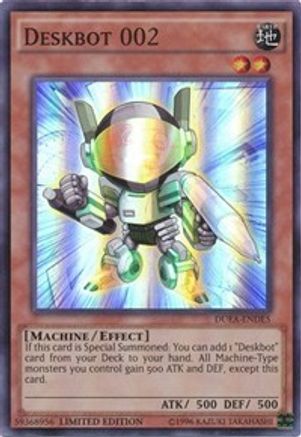 Deskbot 002 (DUEA-ENDE5) - Duelist Alliance: Deluxe Edition Limited Duelist Alliance: Deluxe Edition Yugioh Single  Squirtle Squad Card Shop.
