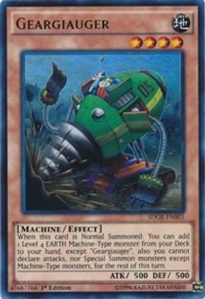 Geargiauger (SDGR-EN003) - Structure Deck: Geargia Rampage 1st Edition Structure Deck: Geargia Rampage Yugioh Single  Squirtle Squad Card Shop.